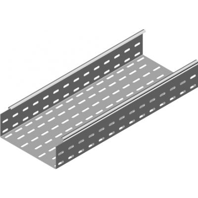 Korytko kablowe 100x80mm Grubość 0,70 mm 3mb KCL100H80/3 N 180210 BAKS (180210)