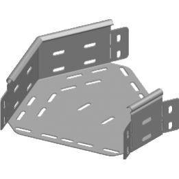 Kolanko 45° 400x80mm Grubość 1,50 mm KKMP400H80 182440 BAKS (182440)