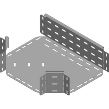 Trójnik korytka 150x80mm Grubość 1,00 mm TKJ150H80 182515 BAKS (182515)