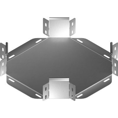 Czwórnik korytka 100x80mm Grubość 1,00 mm CZKBJ100H80 186710 BAKS (186710)