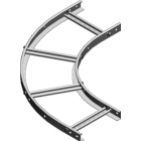 Łuk drabinki 90° 600x45mm Grubość 2,00 mm LDC600H45 N 446960 BAKS (446960)