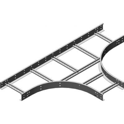 Trójnik drabinki 400x80mm Grubość 2,00 mm TDC400H80 N 496740 BAKS (496740)