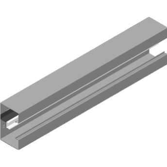 Kanał kablowy naścienny 115x68mm Grubość 1,00 mm 2mb KS115H68/2 960111 BAKS (960111)