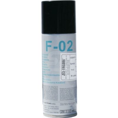 F-02/200 ML ŚRODEK DO USUWANIA KALAFONII E05CE-01010100601 ERGOM (E05CE-01010100601)