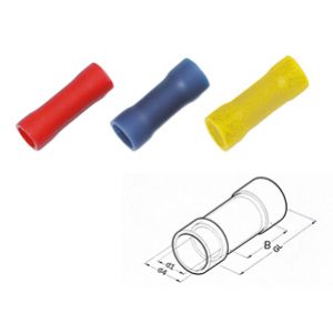 Złączka izol. 4,0-6 mm PVC żółta 260364 HAUPA (260364)
