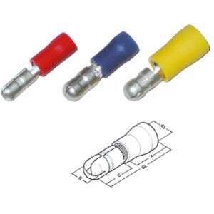 Wtyki izol.  0,5-1,0 mm²* 260446 HAUPA (260446)