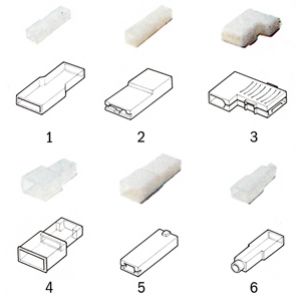 Tulejka izolacyjna kształt 2 Nylon 280206 HAUPA (280206)