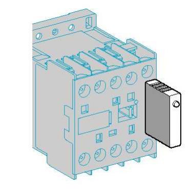 Moduł ogranicznika warystor 12-24V AC/DC ze wskaźnikiem LED LA4KE1B SCHNEIDER (LA4KE1B)