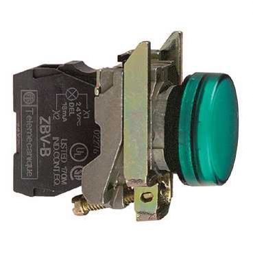 Harmony XB4 Lampka sygnalizacyjna z zieloną LED 230/240V XB4BVM3 SCHNEIDER (XB4BVM3)