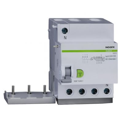 Ex9LE 100mA 3PN 40A Blok różnicowy dla Ex9B 3P+N 40A 100mA 100580 NOARK (100580)