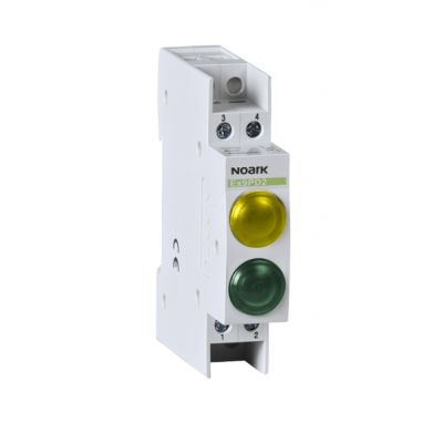 Ex9PD2gy 110V AC/DC Lampka sygnalizacyjna 110V AC/DC 1 zielony 1 żółta LED 102467 NOARK (102467)