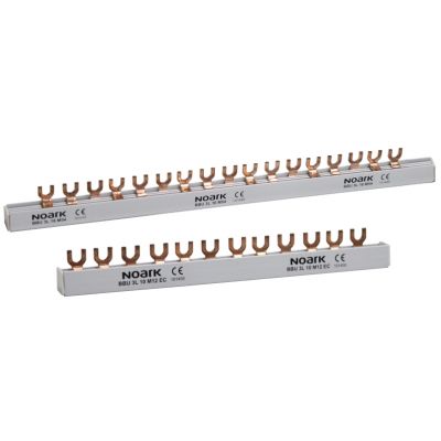 BBU 3L 16 M12 EC Szyna łączeniowa 3P 16mm2 80A 12 moduły łącznie z zaślepkami 101451 NOARK (101451)