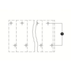 Listwa do płytek drukowanych 2-piętrowa 2-biegunowa pomarańczowa raster 7,62mm 736-652 /133szt./ WAGO (736-652)