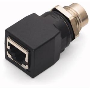 Adapter gniazda M12 / gniazdo RJ45 układ prosty 756-9504/040-000 WAGO (756-9504/040-000)