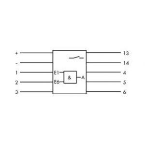 Bramka AND 24V DC 286-826 WAGO (286-826)