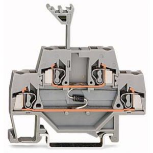 Dwupiętrowa złączka diodowa 2,5mm2 280-940/281-410 /50szt./ WAGO (280-940/281-410)