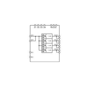 Elektroniczny wyłącznik nadprądowy 24V DC 4x6A EPSITRON 787-860 WAGO (787-860)