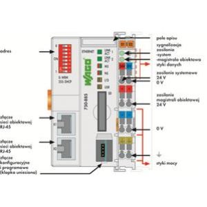 Sterownik sieciowy MR/SD ETHERNET 750-885 WAGO (750-885)