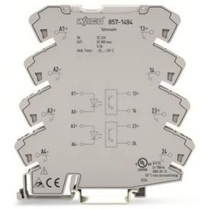 Optoseparator JUMPFLEX 4V/9-60V DC 0,1A 857-1494 WAGO (857-1494)