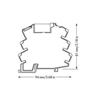 Podstawka z przekaźnikiem JUMPFLEX 115V AC/DC 1p 857-357 WAGO (857-357)