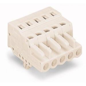 Gniazdo MCS-MIDI Classic 10-biegunowe jasnoszare raster 5mm 721-110/008-000 /50szt./ WAGO (721-110/008-000)