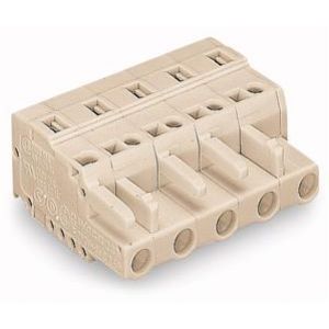 Gniazdo MCS-MIDI Classic 10-biegunowe jasnoszare raster 7,5mm 721-210/026-000 /25szt./ WAGO (721-210/026-000)