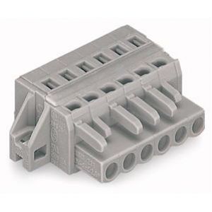 Gniazdo MCS-MIDI Classic 10-biegunowe szare raster 5mm 231-110/027-000 /25szt./ WAGO (231-110/027-000)