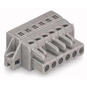 Gniazdo MCS-MIDI Classic 10-biegunowe szare raster 5mm 231-110/031-000 /25szt./ WAGO (231-110/031-000)