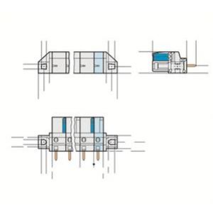 MCS-MIDI Classic gniazdo 5-biegunowe jasnoszare raster 7,5 mm (722-735/031-000)