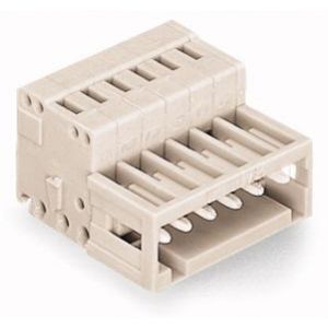 Wtyk MCS-MINI Classic 8-biegunowy jasnoszary raster 3,5mm 734-308 /50szt./ WAGO (734-308)