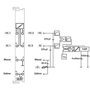 Moduł 2AI termopara/S 750-469/000-001 WAGO (750-469/000-001)