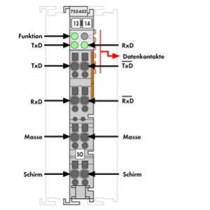 Moduł interfejsu RS-485 753-653/003-000 WAGO (753-653/003-000)