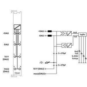 Moduł mastera DALI/DSI 750-641 WAGO (750-641)