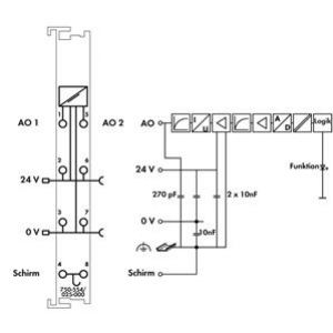 Moduł 2AO 4-20mA 750-554/025-000 WAGO (750-554/025-000)