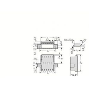 Wtyk picoMAX raster 3,5mm 4-biegunowy przepustowy z uchwytami montażowymi 2091-1634/024-000 /100szt./ WAGO (2091-1634/024-000)