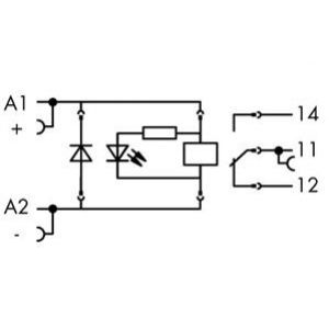 Moduł przekaźnikowy DC 110V WAGO (788-344)