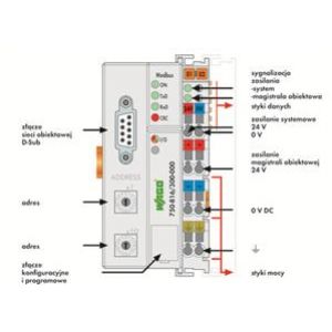 programowalny sterownik MODBUS CPU 16 bit RS-232 (750-816/300-000)