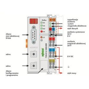 programowalny sterownik MODBUS RS-485 CPU 16 bit (750-815/325-000)