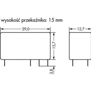 Przekaźnik miniaturowy 230V AC 1p 788-179 /20szt./ WAGO (788-179)