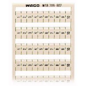 Ramka z oznacznikami 10x 1-10 209-602 /5szt./ WAGO (209-602)