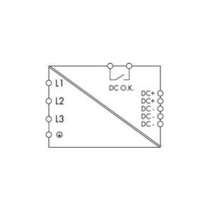 Zasilacz ECO 3-fazowy 24V 12,5A 787-740 WAGO (787-740)