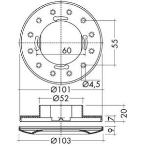 Zestaw multisensorów DALI do puszek instalacyjnych 2851-8302 WAGO (2851-8302)