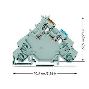 złączka do czujników zasilająca 2,5 mm2 (280-584)