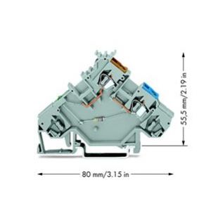 Złączka do czujników zasilająca 2,5mm2 280-564/281-483 /10szt./ WAGO (280-564/281-483)