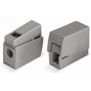Szybkozłączka oświetleniowa 2x 1-2,5mm2 jasnoszara 224-101 /100szt./ WAGO (224-101)