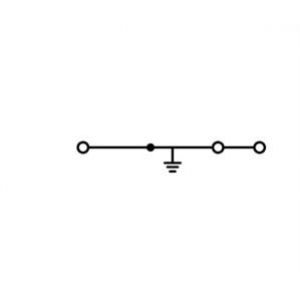 Złączka PE 3-przewodowa 1,5mm2 żółto-zielona 279-687/999-950 /100szt./ WAGO (279-687/999-950)