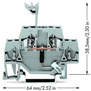 złączka z diodą tłumiącą 24V DC (280-502/281-602)