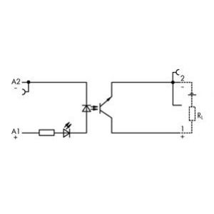 Złączka z optoseparatorem 12 / 24V DC / 0,1A / -25 / +30 859-798 WAGO (859-798)