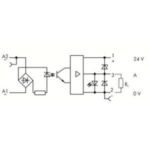 optoseparator 230VAC/24VDC/0,5A (859-772)