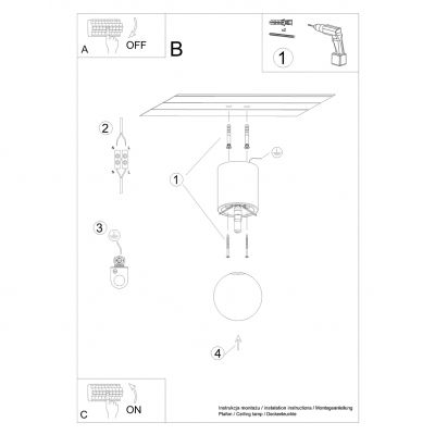 Sollux Plafon BOOMO 12 SL.1191 (SL.1191)